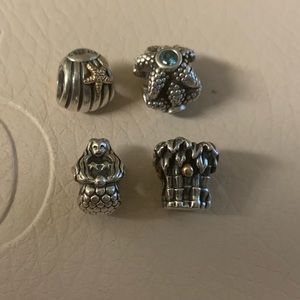 Authentic Pandora beach charm bundle.